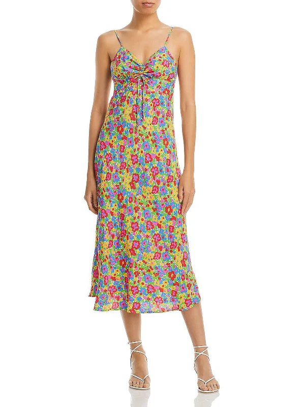 Women's Comfortable Apparel Effortless Grace Womens Summer Floral Sundress