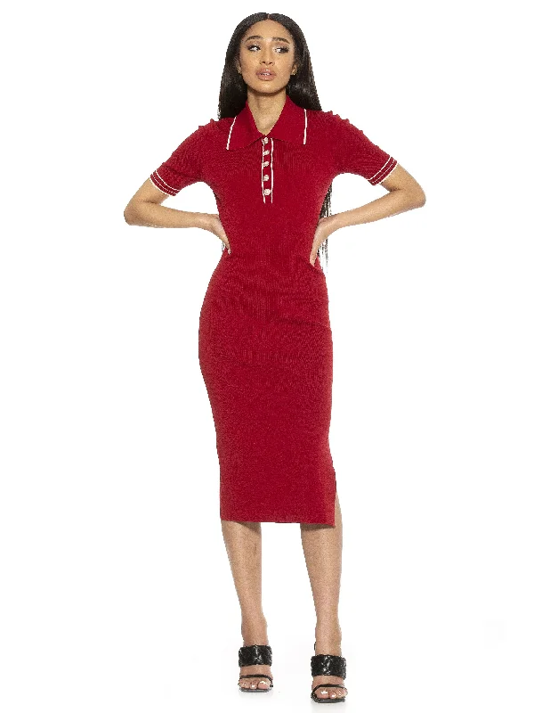 Stylish Women's Outerwear Apparel Save on Classic Elegant Styles Dinah Midi Dress