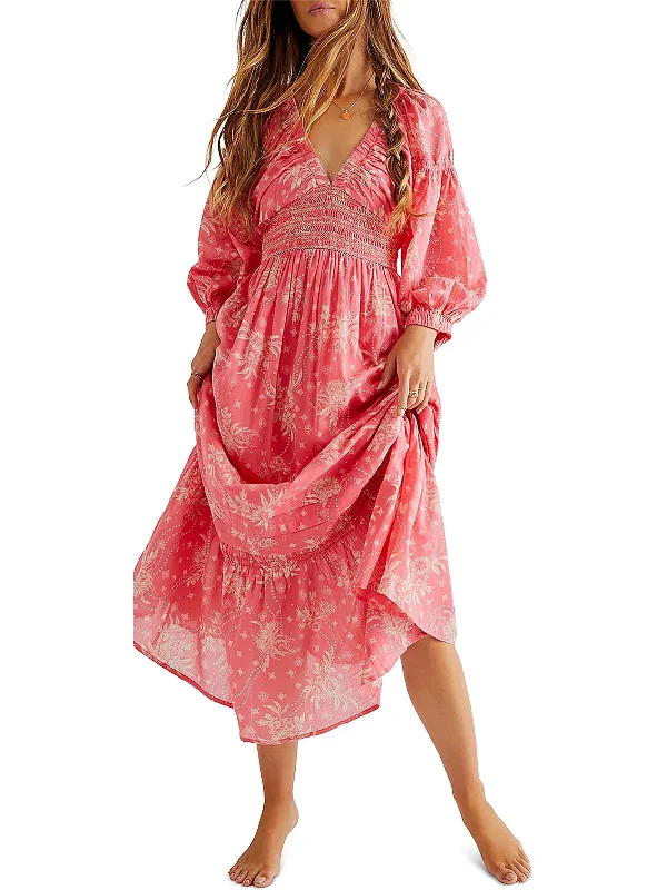 Women's Clothing For Casual Outings Feminine Allure Womens Cotton Long Maxi Dress