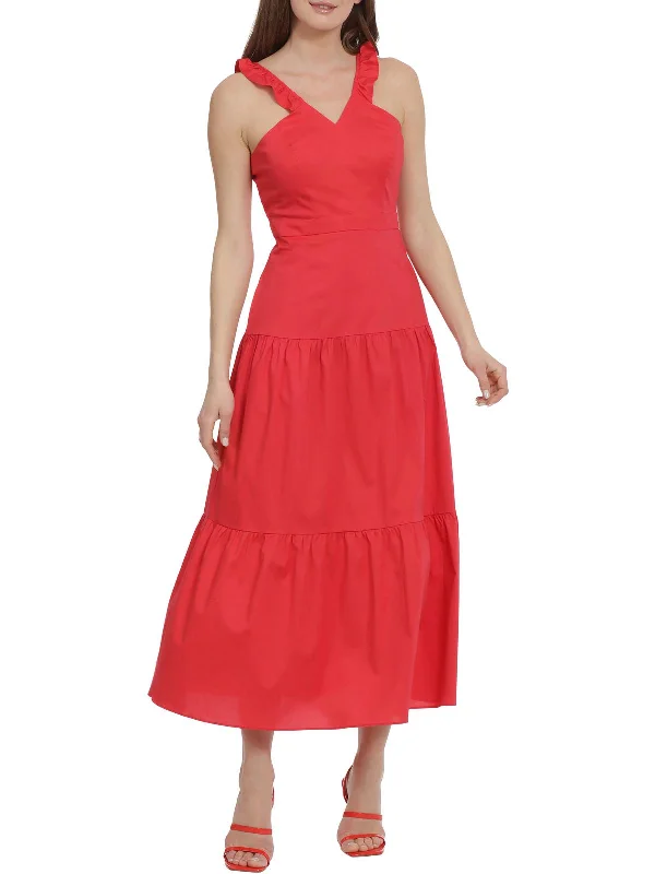 Women's Clothing For Everyday Wear Dreamy Draping Womens Tiered Long Maxi Dress