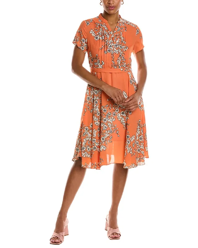 Women's Loungewear Clothes Chic Allure Nanette by Nanette Lepore Floral A-Line Dress