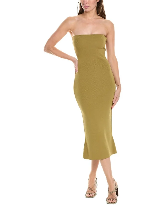 Women's Luxury Apparel Playful Elegance WeWoreWhat Tube Midi Dress