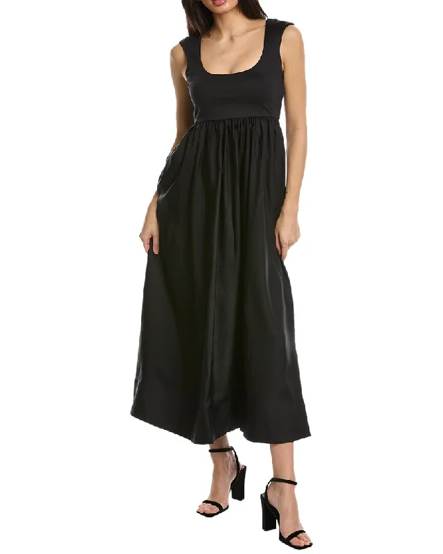 Chic Clothing For Women Classic Timeless Elegant Style Cynthia Rowley Silk Skirt Midi Dress