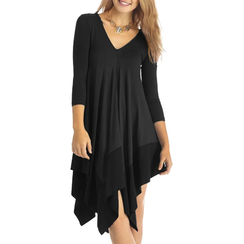 Affordable Trendy Clothes For Women Weekend Special Gracia Womens Knit Maxi T-Shirt Dress