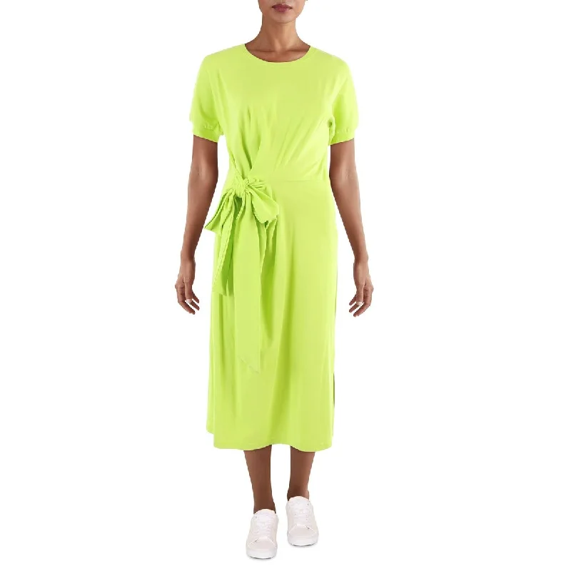 Women's Vacation Outfit Effortless Sophistication Gracia Womens Daytime Midi T-Shirt Dress