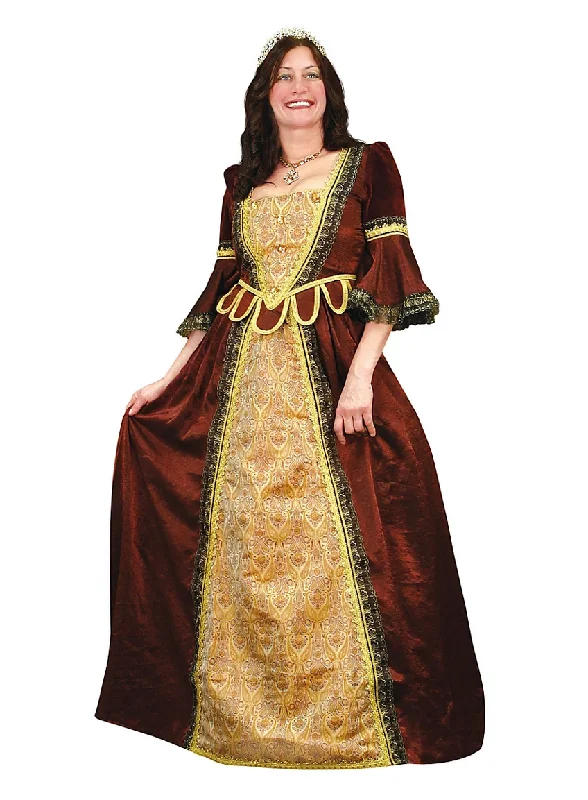 Modern Women's Clothes Vintage Retro Party Wear Florentine Renaissance Gown